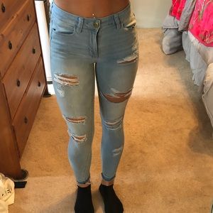 Ripped jeans